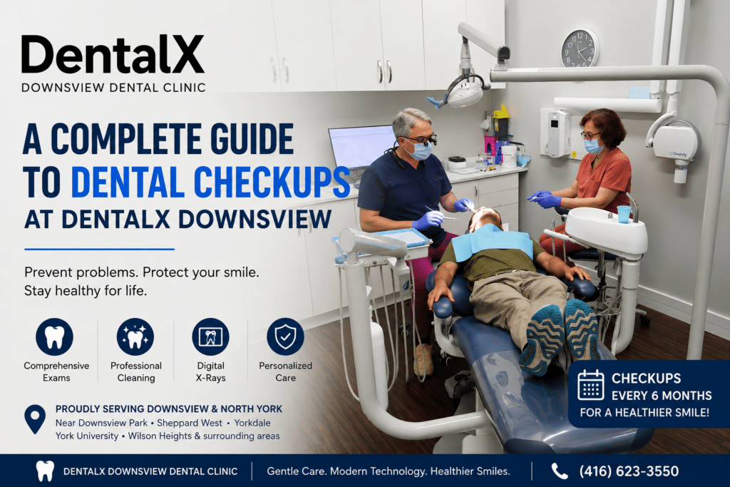A Complete Guide to Dental Checkups at DentalX Downsview Dental Clinic | DentalX Downsview Dental Clinic Dental Checkups at DentalX Downsview Dental Clinic